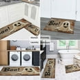 thumbnail image 6 of Kitchen Rug Set Of 2 Non Skid Kitchen Mats for Floor,Halloween Scary Cute Ghost Boo Kitchen Rugs and Mats for Bathroom,Room Cooking (47x17+30x17 Inches), 6 of 7