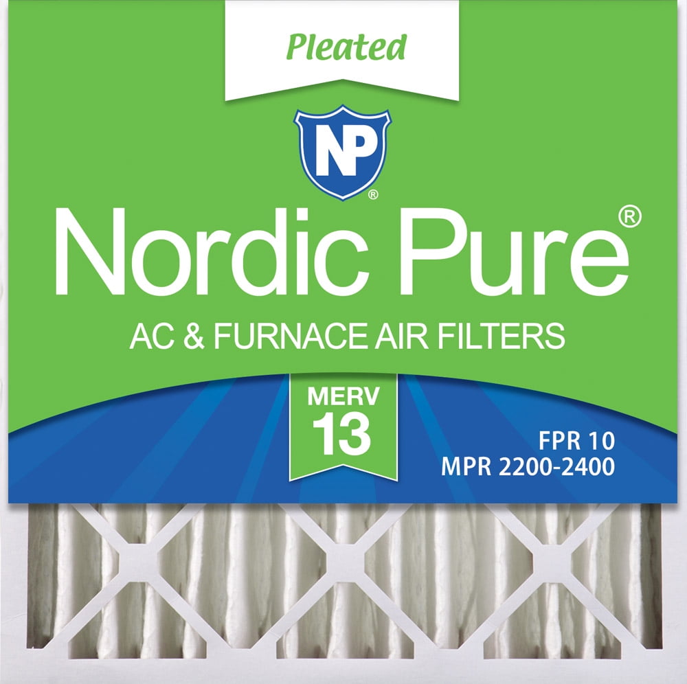 Nordic Pure 14x24x1 MPR 2400 Elite Allergen Extra Replacement AC Furnace Air Filters 3 Pack