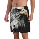 thumbnail image 2 of Fotbe Ink Style Bald Eagle Trajes de Baño Estampados para Hombre, Shorts de Verano de Secado Rápido, Ropa de Playa, Bañadores-3X-Large, 2 of 6
