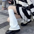 thumbnail image 4 of Style 2 Black Jk Socks Jk Stocking Calentadores de piernas de lolita Calcetines holgados y holgados Calcetines hasta la rodilla de lolita, 4 of 5