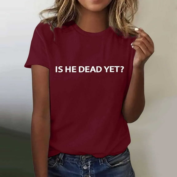 SHITINN Women Blouses T Shirts for Women Graphic Tee Clothes Summer Short Sleeve Top Women's Short Sleeve Tops Summer Tops for Women