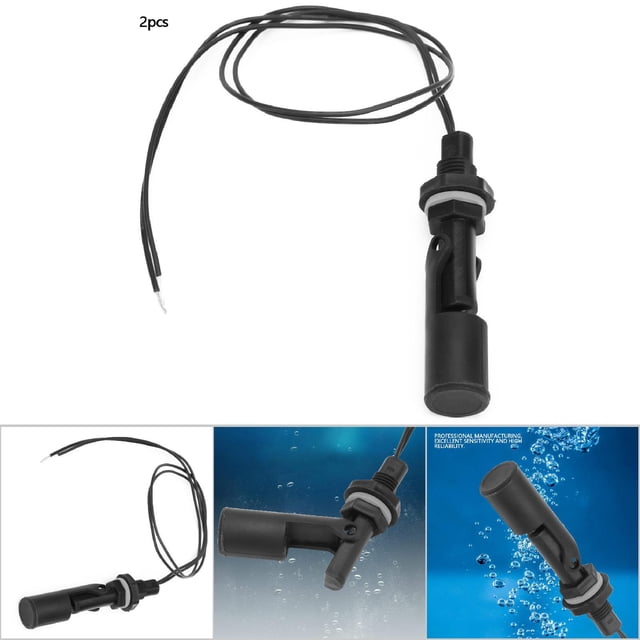 Sensor De Nivel De Agua Del Tanque De 2 Piezas PP, Nuevo, De , Rendimiento Estable, Fácil De Instalar, Con Interruptor De Flotación De Montaje Líquido Horizontal Para Medir El