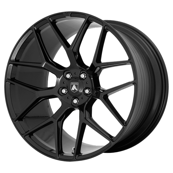Asanti Black Abl-27 Dynasty 20X8.5 5X112 38Et 72.6Cb Gloss Black Wheel