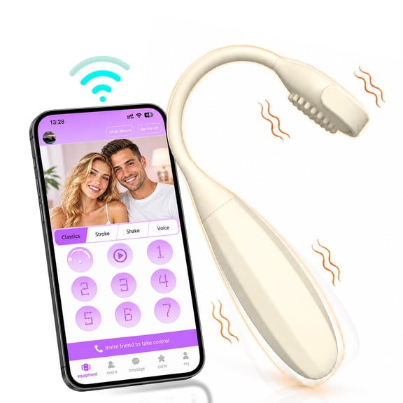 AYIYUN APP Remote Control Bullet Vibrator Sex Toys with 7 Vibrations for Women Bluetooth Wearable Panty Waterproof Adult Toy