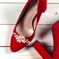 thumbnail image 2 of Wedding Decor Shoe Jewelry Clip on Shoe Embellishments Rhinestone Shoe Buckle Wedding Fashion Metal Women's, 2 of 6