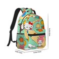 thumbnail image 2 of Lsque Sanrio Pattern Comfortable Student Backpack - Ergonomic Design, Durable, Water-Resistant, Multi-Compartment,Travel, and Outdoor Activities, 2 of 7