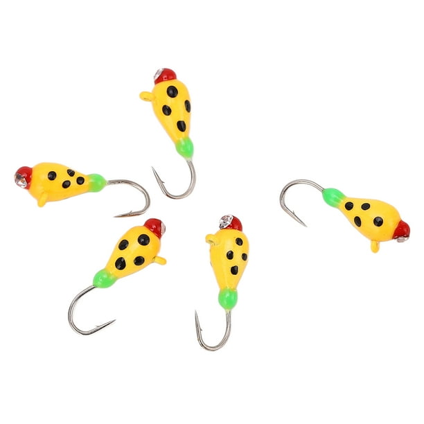 Ice Fishing Lures, Easy To Use Durable Ice Fishing Hooks High