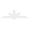 thumbnail image 2 of 84"W x 24 1/2"H x 6"D x 6"F, 7/12 Pitch, Kennewick Architectural Grade PVC Gable Bracket, 2 of 8