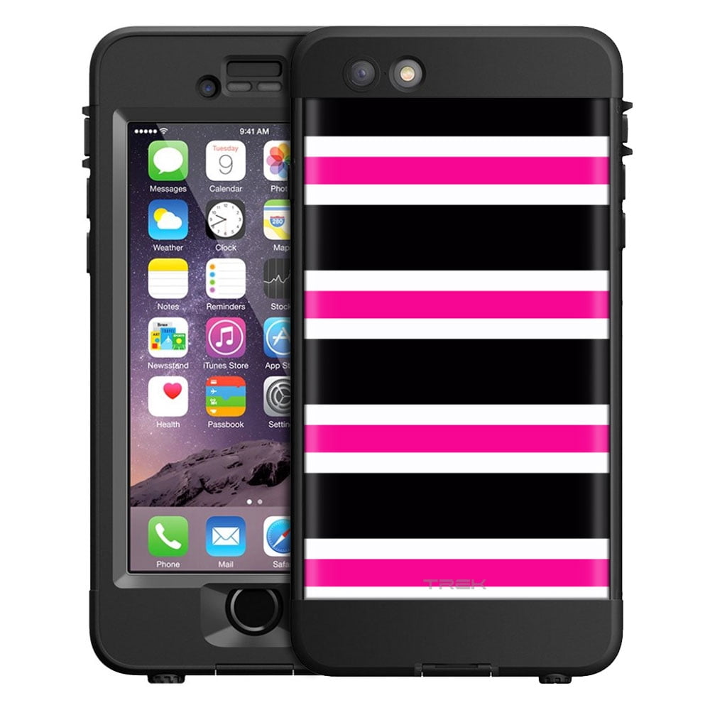 SKIN DECAL FOR LifeProof nuud Apple iPhone 6 Plus Case - Preppy Stripes