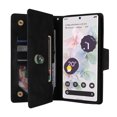 thumbnail image 2 of Case for Google Pixel 7 Pro 5G Magnetic Leather Zipper Wallet Cover Card Holder, 2 of 5
