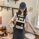 thumbnail image 1 of 2uds. Mochila Casual Fashion Kawaii 10.23x9.44x3.54in para regalo al aire libre Negro, 1 of 5
