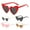 Pink, variant on Vintage Eye Sunglasses Heart Shaped High Translucency Lens Trendy Retro Decorative Cosplay Sun Glasses for Women
