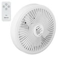 thumbnail image 4 of Ventilateur Rechargeable, Ventilateur Mural pour Tente Extérieure pour Randonnée pour Voyage Blanc, 4 of 7