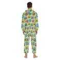 thumbnail image 4 of FORMRS Onesies Pajama for Adults Unisex Hoodie Winter Jumpsuit One Piece Sleepwear, Sizes S-2XL, Cute Monsters Pattern, 4 of 7