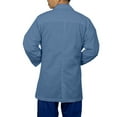 thumbnail image 3 of Panda Uniform by HeedFit Men's Lab Coat, 3 Pockets, Button Front, 31", 8XL, Ceil Blue, 3 of 6