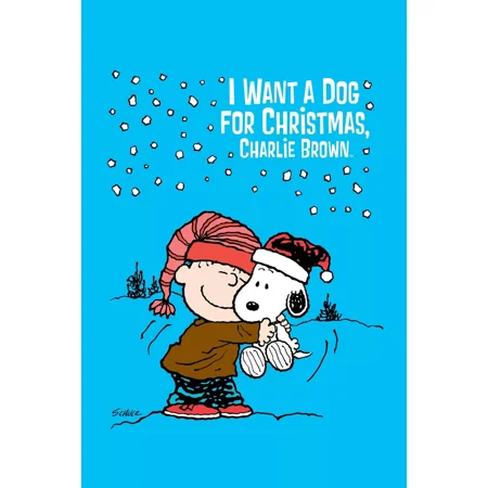 I Want a Dog for Christmas, Charlie Brown Deluxe Edition NEW