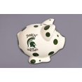 thumbnail image 1 of Ceramic Collegiate Piggy Bank (Michigan State Spartans), 1 of 1