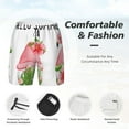thumbnail image 3 of Rateoe Hello Summer Gnome Pattern Men’s Swim Shorts with Compression Liner – Double-Layered Quick-Dry Swimwear, Comfortable & Stretchy Beach Shorts-Small, 3 of 6