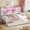 White, variant on Plonmago Twin Size Daybed with Storage Headboard & 4 Drawers,3-Tier Bookshelf, Day Bed with Lights & Charging Station, LED Corner Bed Frame for Bedroom-Living Room-Guest Room,White
