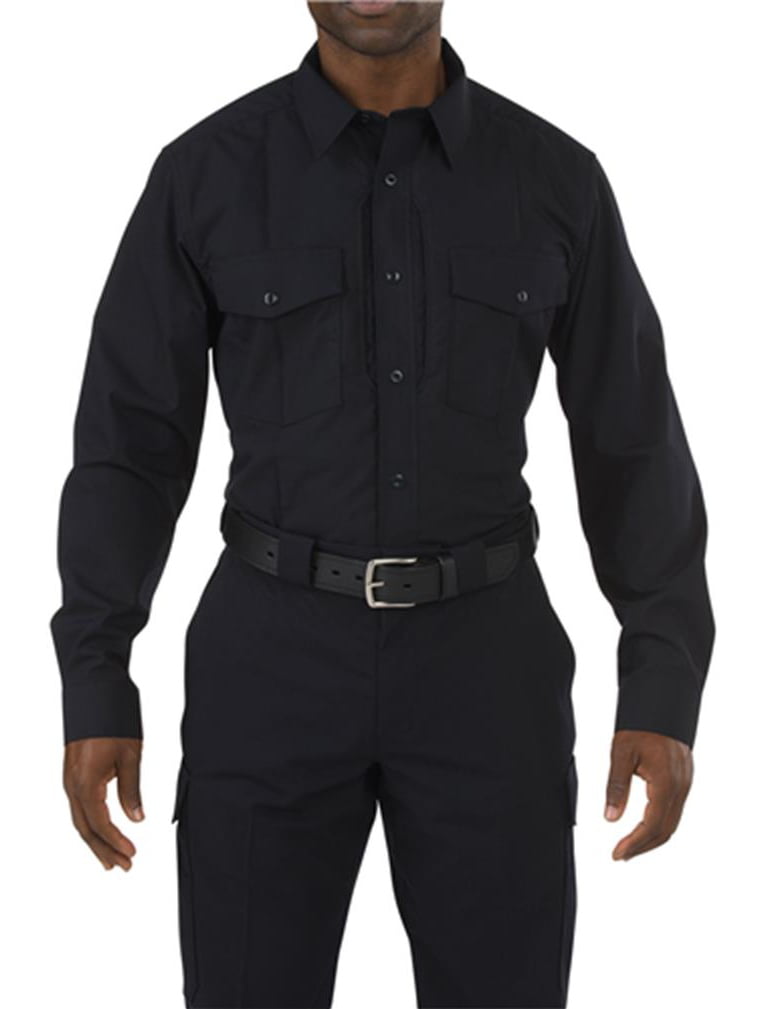 72366 NEW 5.11 Midnight Navy Tactical Men's PDU Long Sleeve Class B Shirt 