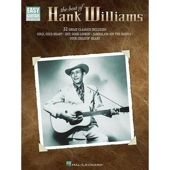 The Best of Hank Williams, (Paperback)