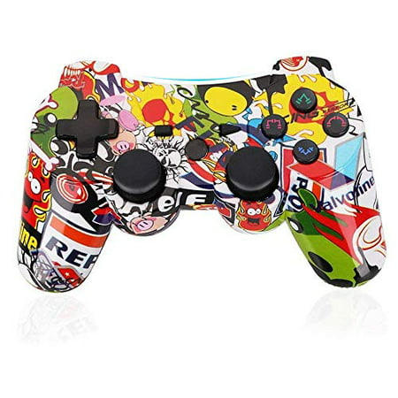 PS3 Controller Wireless Gamepad 6 Axis Dualshock 3 Game Remote Control Joystick for Playstation 3 with Charging Cable