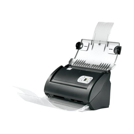 Plustek - High Speed ​​Document Scanner with Automatic Document Feeder - Black