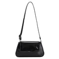 thumbnail image 1 of Bolsa bandolera para mujer PU Laser Gloss Satchel Bags para regalo de cumpleaños (negro) Tmvgtek Para Estrenar, 1 of 9