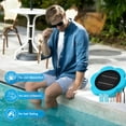 thumbnail image 6 of Solar Pool Cleaner & Floating Water Purifier | Copper for Pool 35,000 Gallons | Large Solar Panel & 2 Sets of Fittings | 85% Less Chlorine | Fits Fresh, Salt Water, Inground Pool & Above Ground Pond, 6 of 8