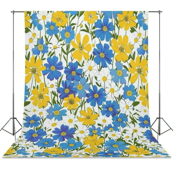 Floral Colorful Flower Backdrops for Photography Kids Adult Photo Booth Video Shoot Vinyl Studio Prop
