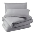 thumbnail image 5 of LammaLoe Duvet Cover King 3 Piece, Luxury Microfiber Bedding Sets with 2 Pillow Shams, Grey Lavender, 5 of 11