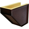 thumbnail image 6 of Ekena Millwork 8"H x 12"D x 72"W Rough Cedar Faux Wood Fireplace Mantel Kit with Ashford Corbels, Natural Pecan, 6 of 10