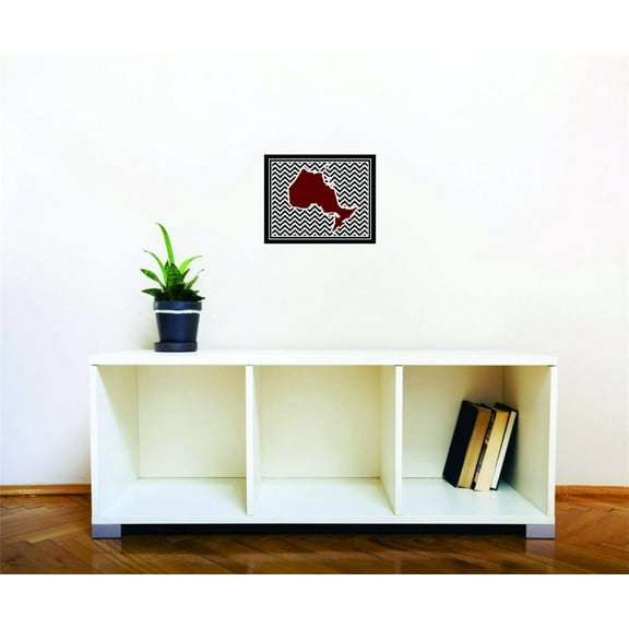 New Wall Ideas Creative And Interesting Ontario Canada Canadian Providence Map 10 Inches X 16 Inches