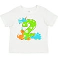 thumbnail image 3 of Inktastic Dinosaur Party-second Birthday Boys or Girls Toddler T-Shirt, 3 of 5