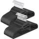 thumbnail image 1 of SONGMICS 50 Perchas de Plástico, Antideslizantes, Ahorro de Espacio, 41,5 cm de Largo, Gancho Giratorio 360º, Negro, 1 of 5