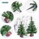 thumbnail image 4 of Árbol de Navidad de 20/25/30/40 cm, bonito mini pino verde pequeño, para ventana de centro comercial, regalos de escritorio, suministros para fiestas, festivales, para el hogar, Año Nuevo, 4 of 5