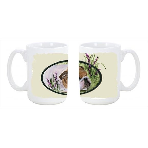English Bulldog Dishwasher Safe Microwavable Ceramic Coffee Mug 15 oz.