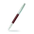 thumbnail image 1 of Sheaffer 100 Red Fountain Pen 9307-0, 1 of 2