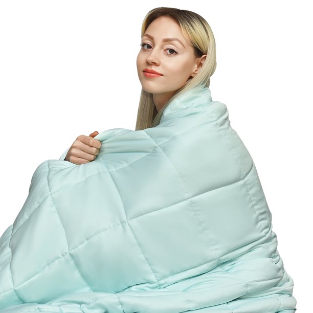 Shop Merrylife Adult 10 lb Sherpa Weighted Blanket - Free ...