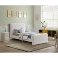 thumbnail image 2 of Meridian Furniture Stylus Cream Boucle Fabric Twin Bed, 2 of 10