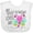 AA-White, variant on Inktastic My Great Grandma Loves Me Cute Dragonfly Boys or Girls Baby Bib