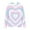 Light Blue, variant on Posijego Girls Valentines Day Shirt Heart Graphic Long Sleeve T-Shirts for Little Girls Basic Tee Tops