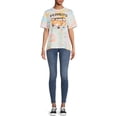 thumbnail image 2 of Peanuts Snoopy Juniors’ Van Pose Tie Dye Graphic Print T-Shirt, 2 of 5