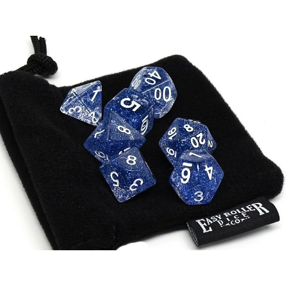 Blue Sparkle 7 Piece Set