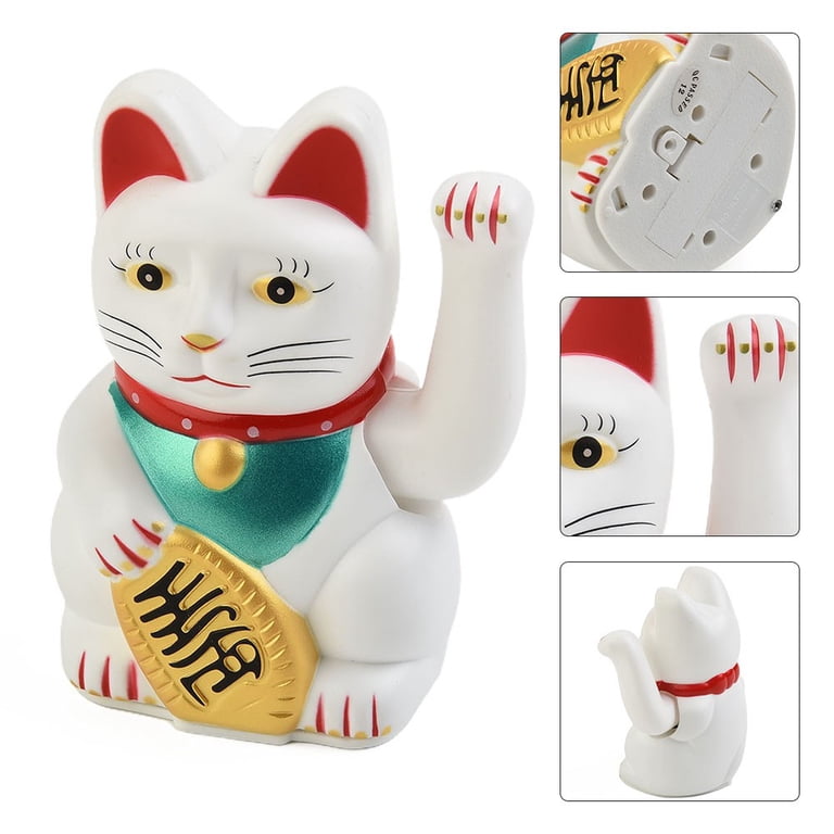 MARS The Lucky Cat 5本セット Electric Waving Lucky Cat 5Inch For Store Opening Desk With