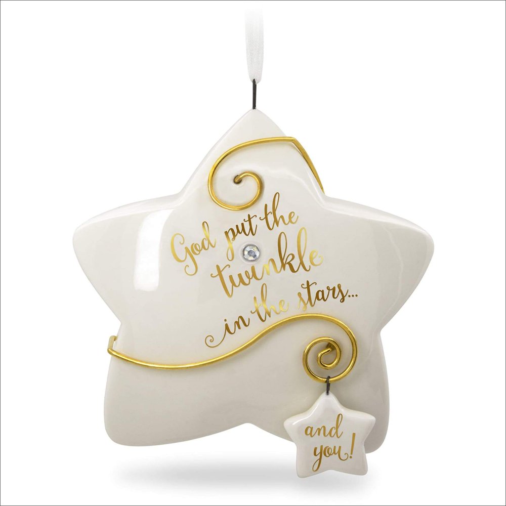 Hallmark Keepsake Christmas Ornament 2018 Year Dated Godchild Baptism