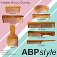 thumbnail image 5 of ABPStyle, 5in Neem Wood Fine Tooth Comb. Anti-Static, Damage Free, Promotes Hair Growth, Environmentally Friendly, 5 of 7