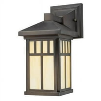 Burnham One Light Outdoor Wall Lantern, Oil Rubbed Bronze