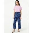 thumbnail image 5 of Free Assembly Girls Pull On Wide Leg Beach Pants, Sizes 4-18, 5 of 5