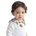thumbnail image 2 of Hirioo 70s Disco Ball for Baby Cotton Petal Bib Drool Bibs for Baby Boy Unisex, 2 of 9